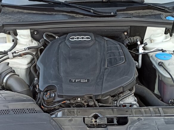 2012 Audi A4 IV (B8) Рестайлинг, белый, 1400000 рублей - вид 16
