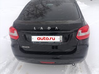 2020 Lada (ВАЗ) Granta I Рестайлинг, чёрный, 740000 рублей, вид 3