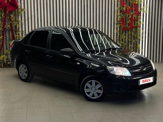 2017 Lada (ВАЗ) Granta I, чёрный, 449000 рублей, вид 2