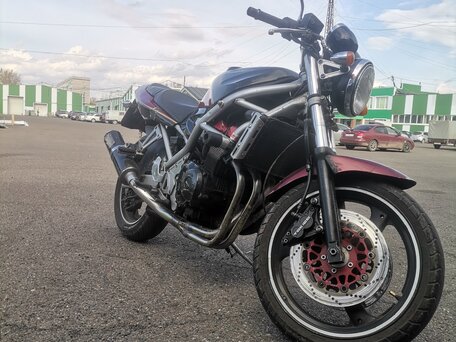 1994 Suzuki Bandit GSF 400, чёрный, 253000 рублей, вид 4