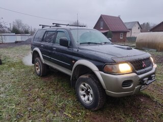 2002 Mitsubishi Pajero Sport I, синий, 600000 рублей, вид 2