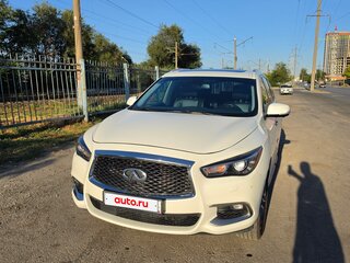 2017 Infiniti QX60 I Рестайлинг, белый, 2299000 рублей, вид 2