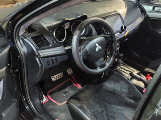 2007 Mitsubishi Lancer X, чёрный, 680000 рублей, вид 5