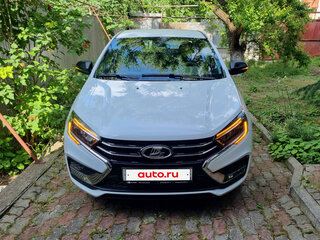 2024 Lada (ВАЗ) Vesta I Рестайлинг (NG), белый, 1250000 рублей, вид 2