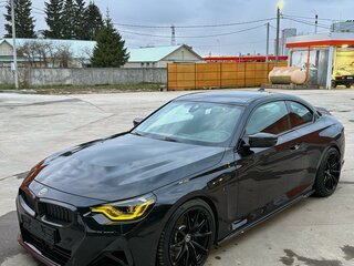 2022 BMW 2 серии M240i xDrive G42, чёрный, 6700000 рублей, вид 2