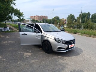 2018 Lada (ВАЗ) Vesta I, серебристый, 625000 рублей, вид 3