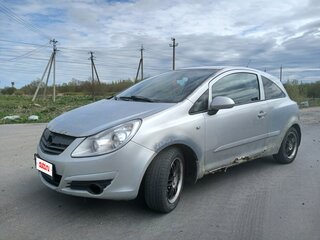2007 Opel Corsa D, серебристый, 230000 рублей, вид 2