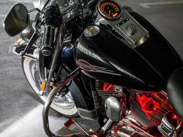 2007 Harley-Davidson Heritage, чёрный, 700000 рублей - вид 9