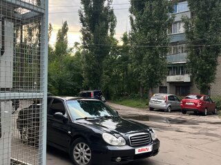 2006 Hyundai Sonata ТагАЗ IV (EF) Рестайлинг, чёрный, 375000 рублей, вид 1
