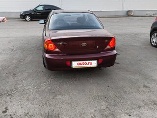 2007 Kia Spectra I Рестайлинг 2, красный, 215000 рублей, вид 4