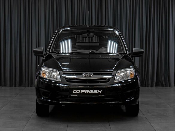2017 Lada (ВАЗ) Granta I, чёрный, 659000 рублей - вид 2