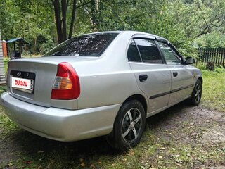 2004 Hyundai Accent ТагАЗ II, серебристый, 265000 рублей, вид 3