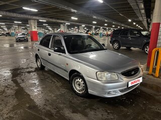 2008 Hyundai Accent ТагАЗ II, серебристый, 300000 рублей, вид 3