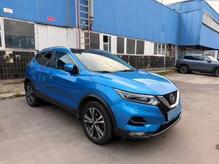 2020 Nissan Qashqai II Рестайлинг, синий, 2700000 рублей, вид 2