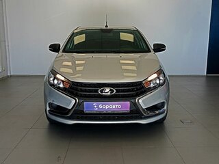 2017 Lada (ВАЗ) Vesta I, серебристый, 770000 рублей, вид 2