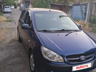 2008 Hyundai Getz I Рестайлинг, синий, 530000 рублей, вид 2