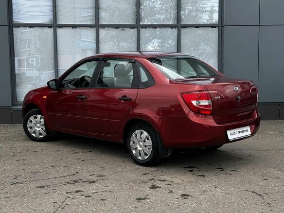 2017 Lada (ВАЗ) Granta I, красный - вид 5