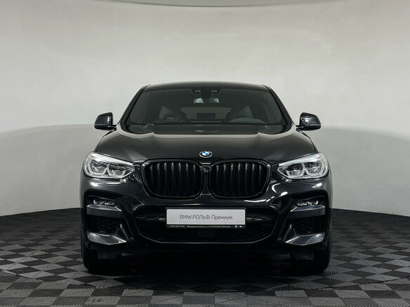 2021 BMW X4 30d II (G02), чёрный - вид 2