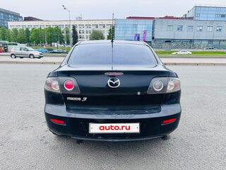 2008 Mazda 3 I (BK) Рестайлинг, чёрный, 440000 рублей, вид 5