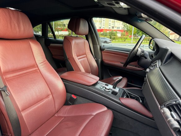 2008 BMW X6 30d I (E71), красный - вид 12