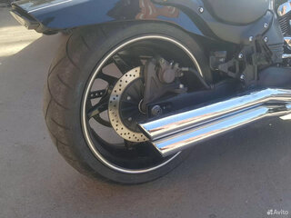 2007 Yamaha XV 1700 Warrior, чёрный, 1300000 рублей, вид 3
