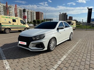 2016 Lada (ВАЗ) Vesta I, белый, 880000 рублей, вид 2
