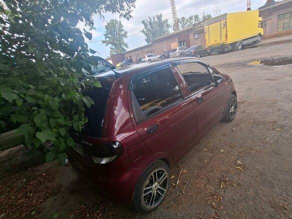 2008 Daewoo Matiz I Рестайлинг, красный - вид 5