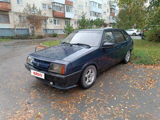 1990 Lada (ВАЗ) 2109, синий, 100000 рублей, вид 1