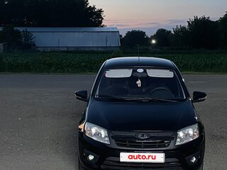 2012 Lada (ВАЗ) Granta I, чёрный, 375000 рублей, вид 1