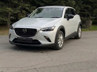 2020 Mazda CX-3 I Рестайлинг, серебристый, 1470000 рублей, вид 2