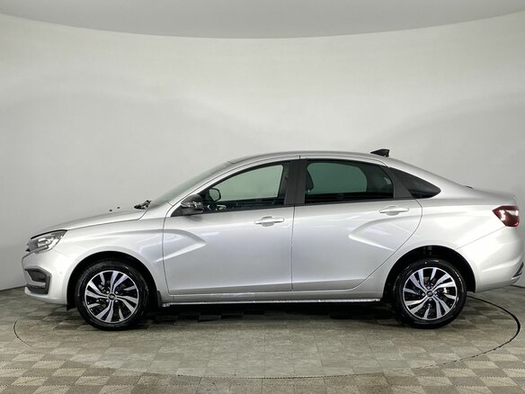 2026 Lada (ВАЗ) Vesta I Рестайлинг (NG), серебристый - вид 1