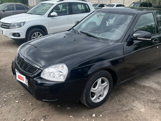 2009 Lada (ВАЗ) Priora I, чёрный, 190000 рублей, вид 1