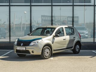 2012 Renault Sandero I, бежевый, 450000 рублей, вид 1
