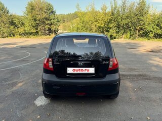 2008 Hyundai Getz I Рестайлинг, чёрный, 560000 рублей, вид 4