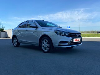 2019 Lada (ВАЗ) Vesta I, серебристый, 950000 рублей, вид 3