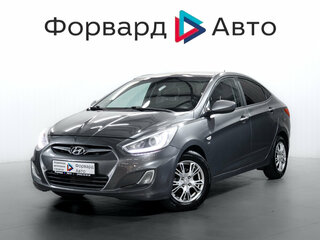 2014 Hyundai Solaris I, серый, 949000 рублей, вид 3