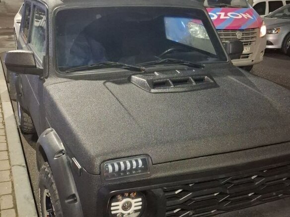1995 Lada (ВАЗ) 2121 (4x4) I Рестайлинг, чёрный - вид 1