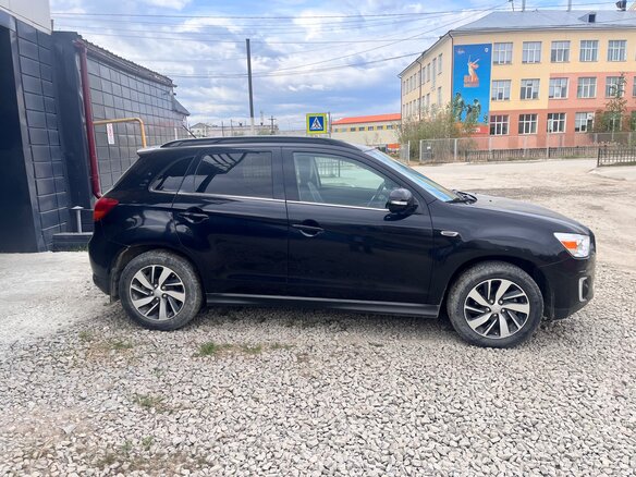2014 Mitsubishi ASX I Рестайлинг, чёрный, 1250000 рублей - вид 6