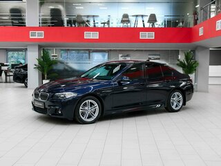 2014 BMW 5 серии 520d VI (F10/F11/F07) Рестайлинг, синий, 1950000 рублей, вид 1