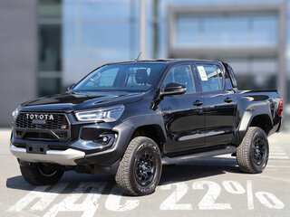 2026 Toyota Hilux VIII Рестайлинг 3, чёрный, 9500000 рублей, вид 1
