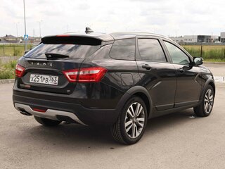 2017 Lada (ВАЗ) Vesta SW Cross I, чёрный, 1002660 рублей, вид 5