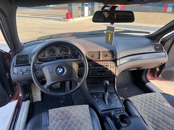 2003 BMW 3 серии 318i IV (E46) Рестайлинг, красный, 580000 рублей - вид 8