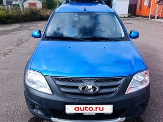 2020 Lada (ВАЗ) Largus Cross I, синий, 1500000 рублей, вид 2