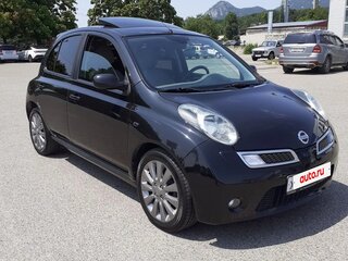 2007 Nissan Micra III (K12), чёрный, 690000 рублей, вид 3