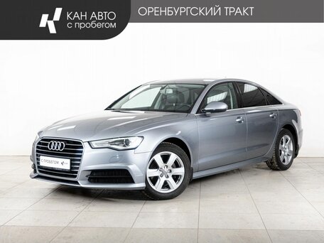 2017 Audi A6 IV (C7) Рестайлинг, серый, 1980000 рублей, вид 1