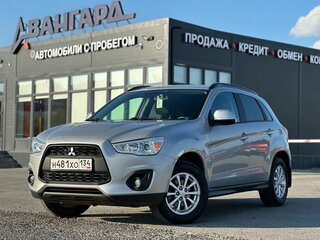 2014 Mitsubishi ASX I Рестайлинг, серебристый, 1080000 рублей, вид 1