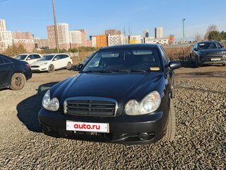 2006 Hyundai Sonata ТагАЗ IV (EF) Рестайлинг, чёрный, 470000 рублей, вид 2