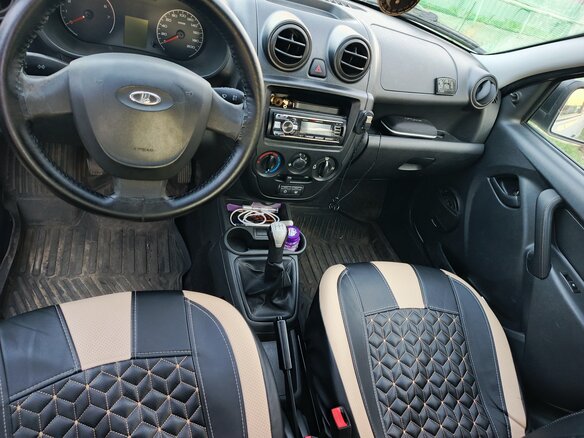 2018 Lada (ВАЗ) Granta I, белый, 450000 рублей - вид 5