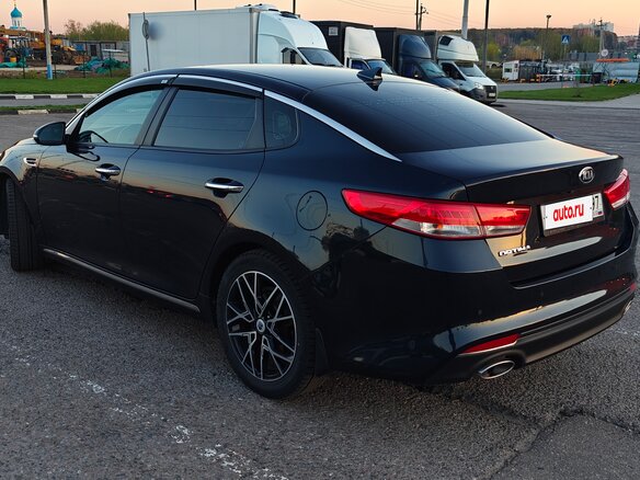 2017 Kia Optima IV, синий, 1450000 рублей - вид 3
