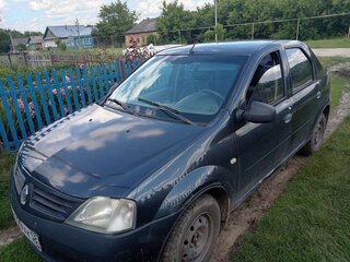 2006 Renault Logan I, серый, 250000 рублей, вид 1